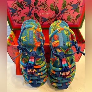 NWT: FARM RIO sandals.  Size: 8